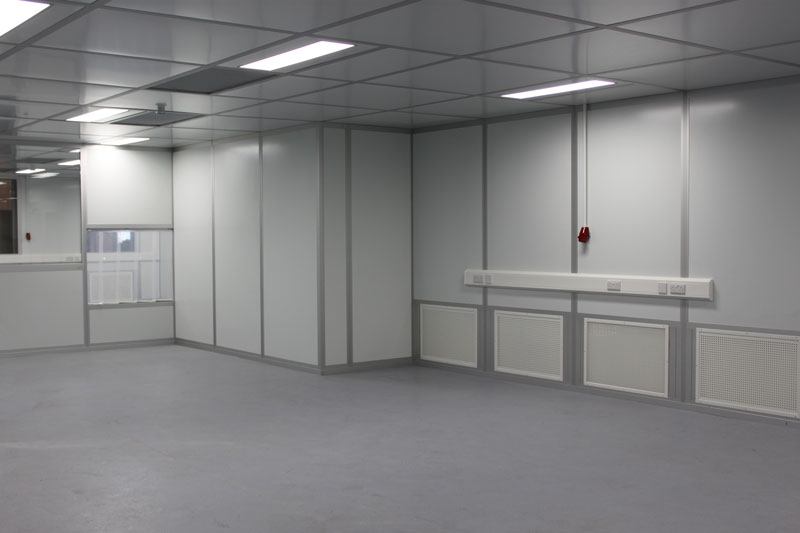 Large modular cleanroom for Corin Group