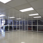 Interior of NGS Poly-wall Cleanroom