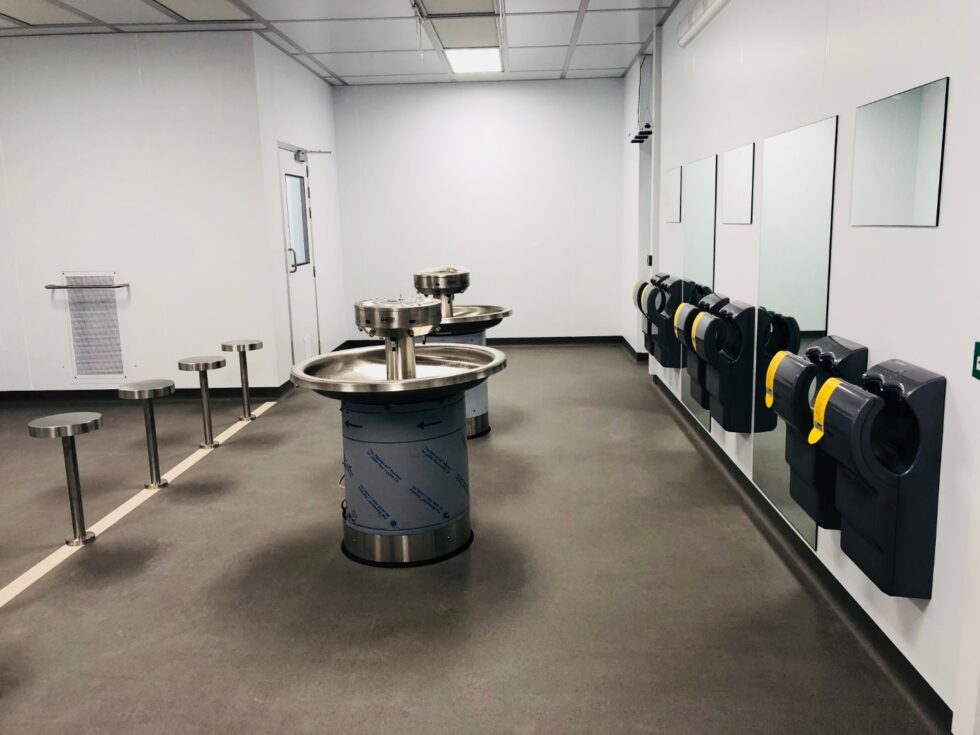 Gowning Rooms