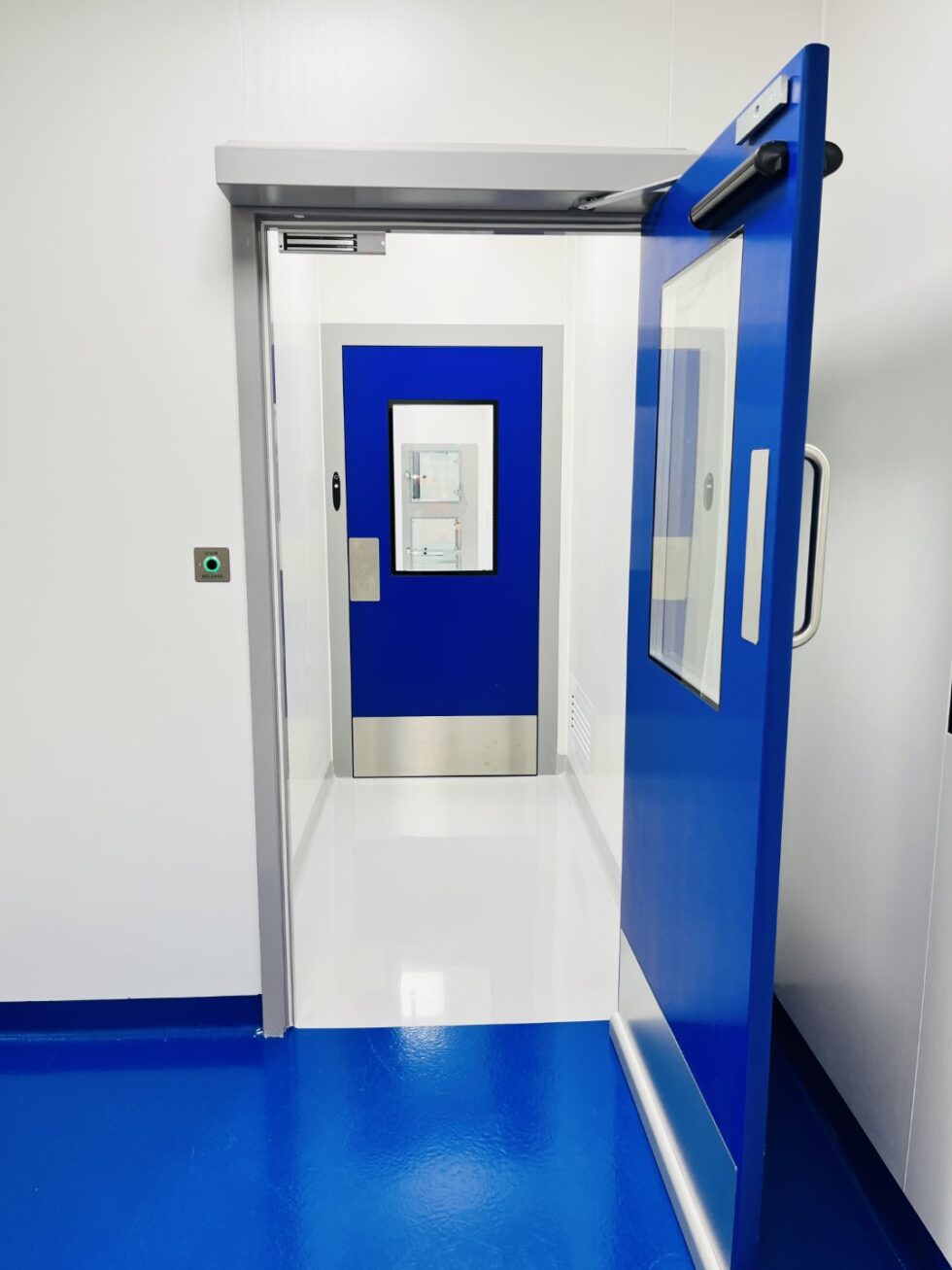 Magnetic doors